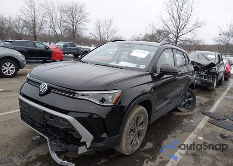 2025 Volkswagen Taos 1.5T S из США, поврежденный, VIN 3VV5C7B25SM060622